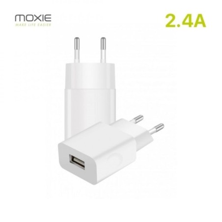Chargeur Secteur 2.4A EVO Fast entrée 1USB