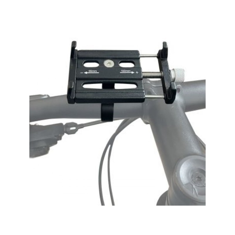 Support velo / trottinette en aluminium pour smartphone jusqu'à 7"