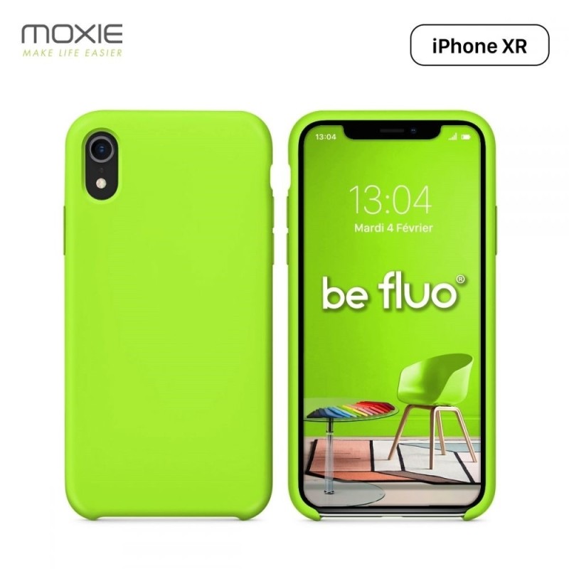 Moxie Befluo iPhone XR VERT POMME