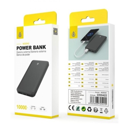 Batterie externe 10 000mAh - 2 sorties USB-A