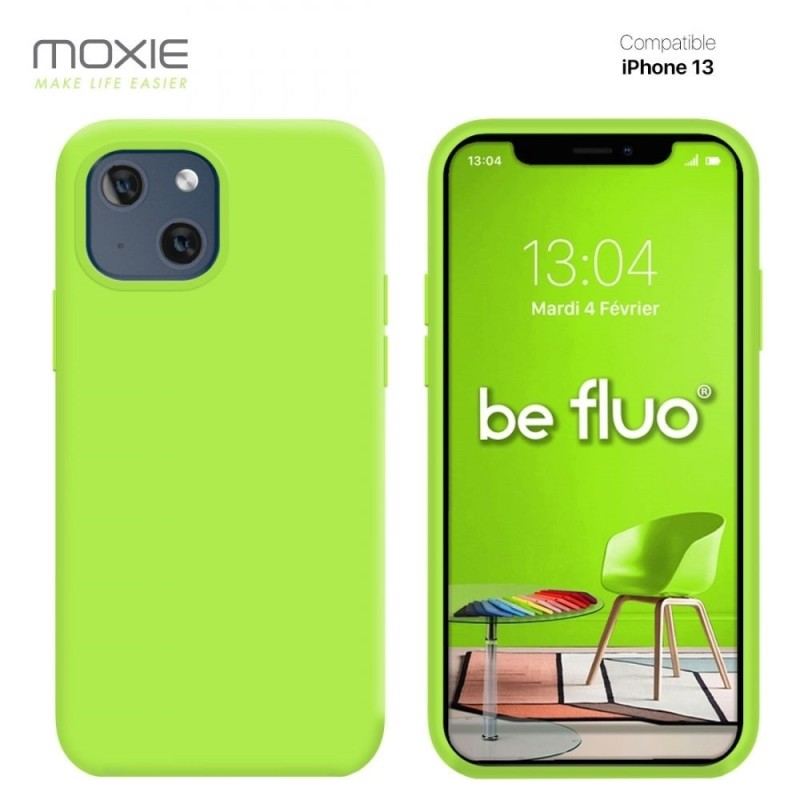 Moxie Befluo iPhone 13 VERT POMME