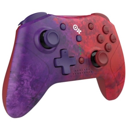 MANETTE SANS FIL BICOLORE VIOLET POUR NINTENDO SWITCH