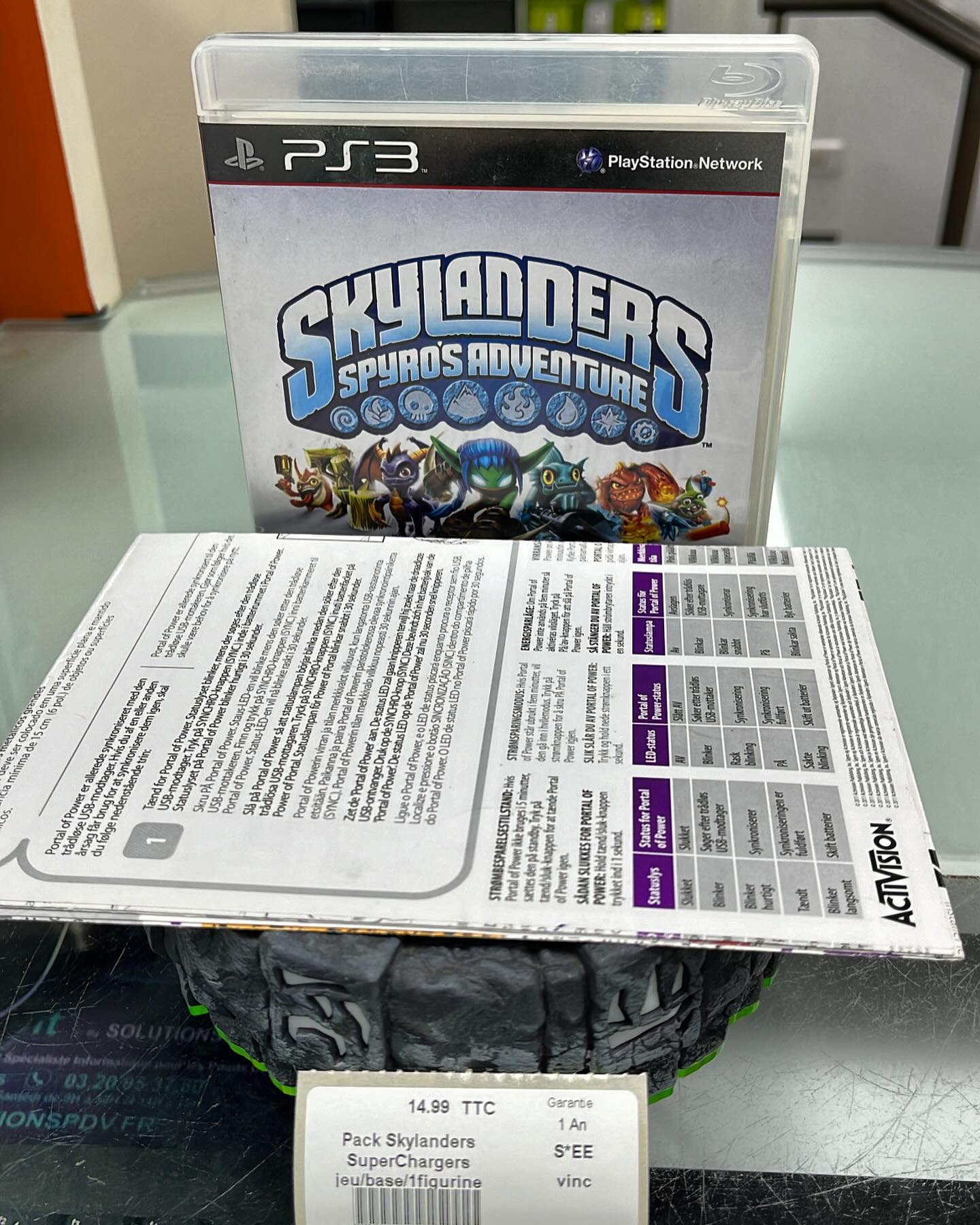 Pack skylanders